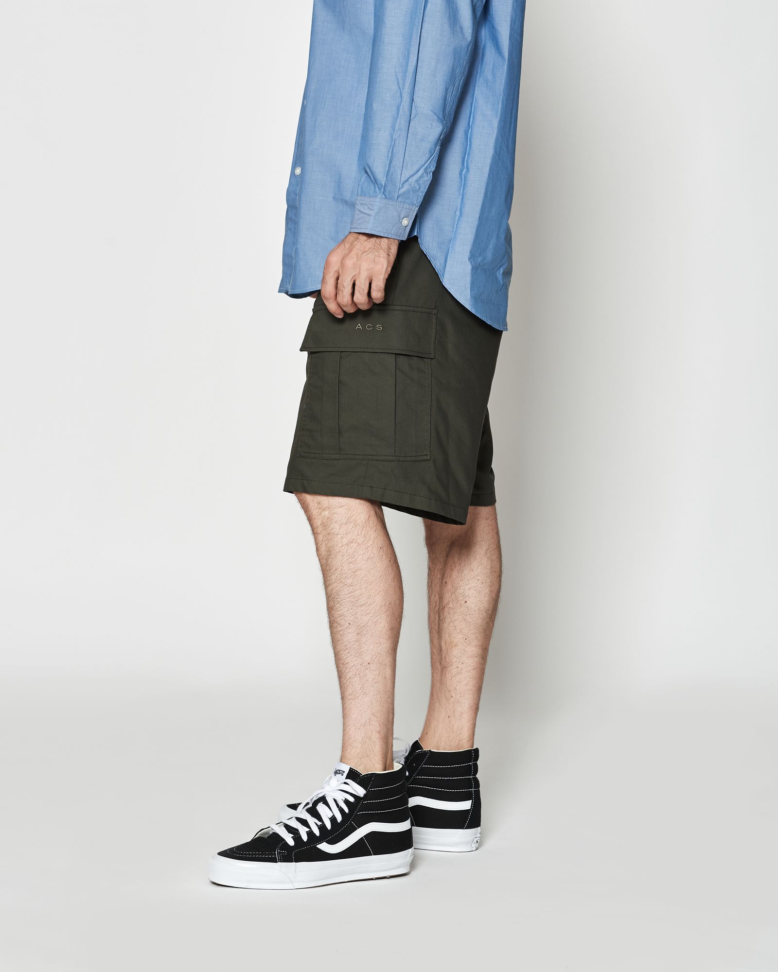 ☆先行予約☆ カーゴショーツ / Cargo Shorts / OLIVE【PT2604】