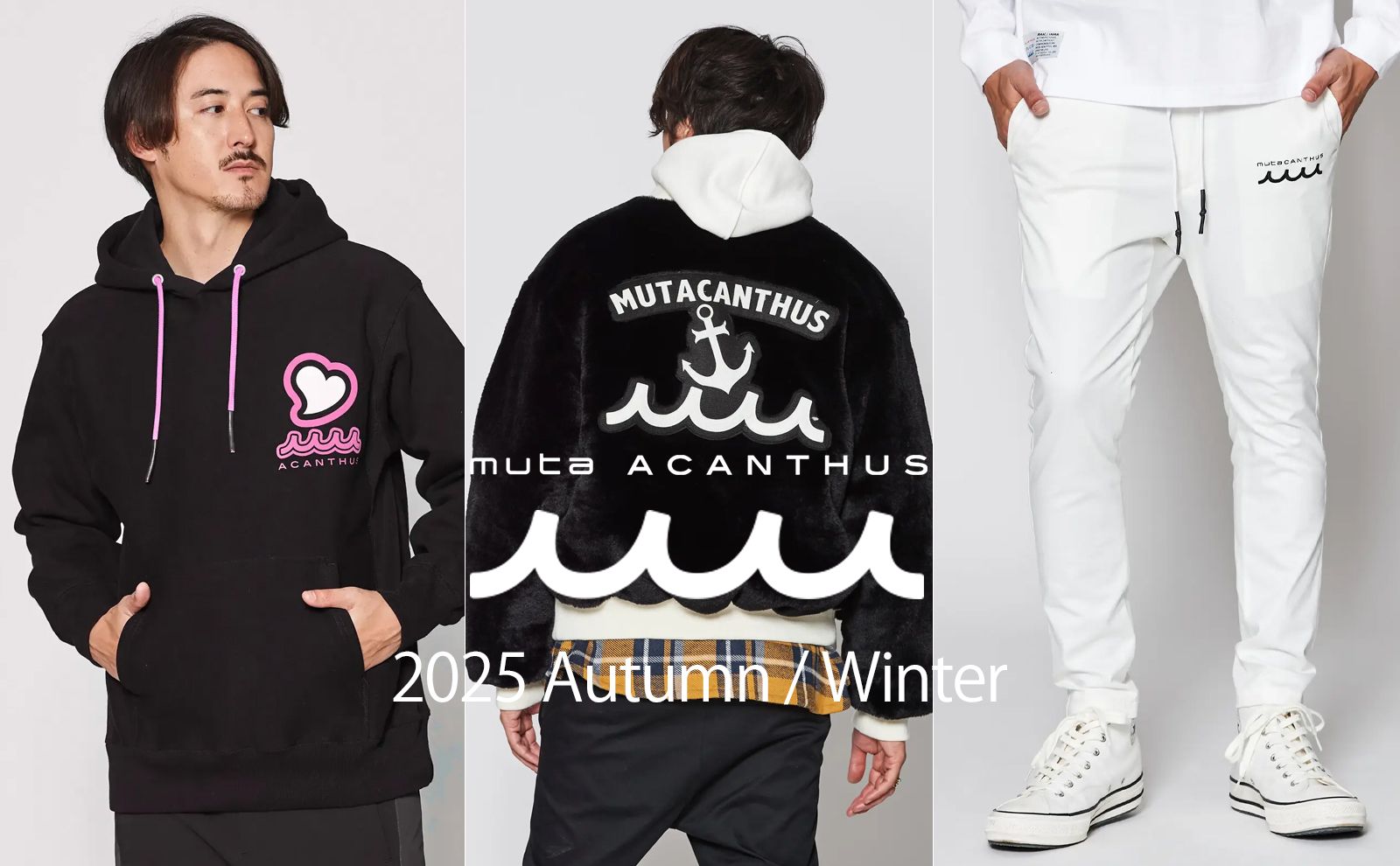 ACANTHUS , ACANTHUS x mutaMARINE , ACANTHUS x EMMETI  2025 A/W