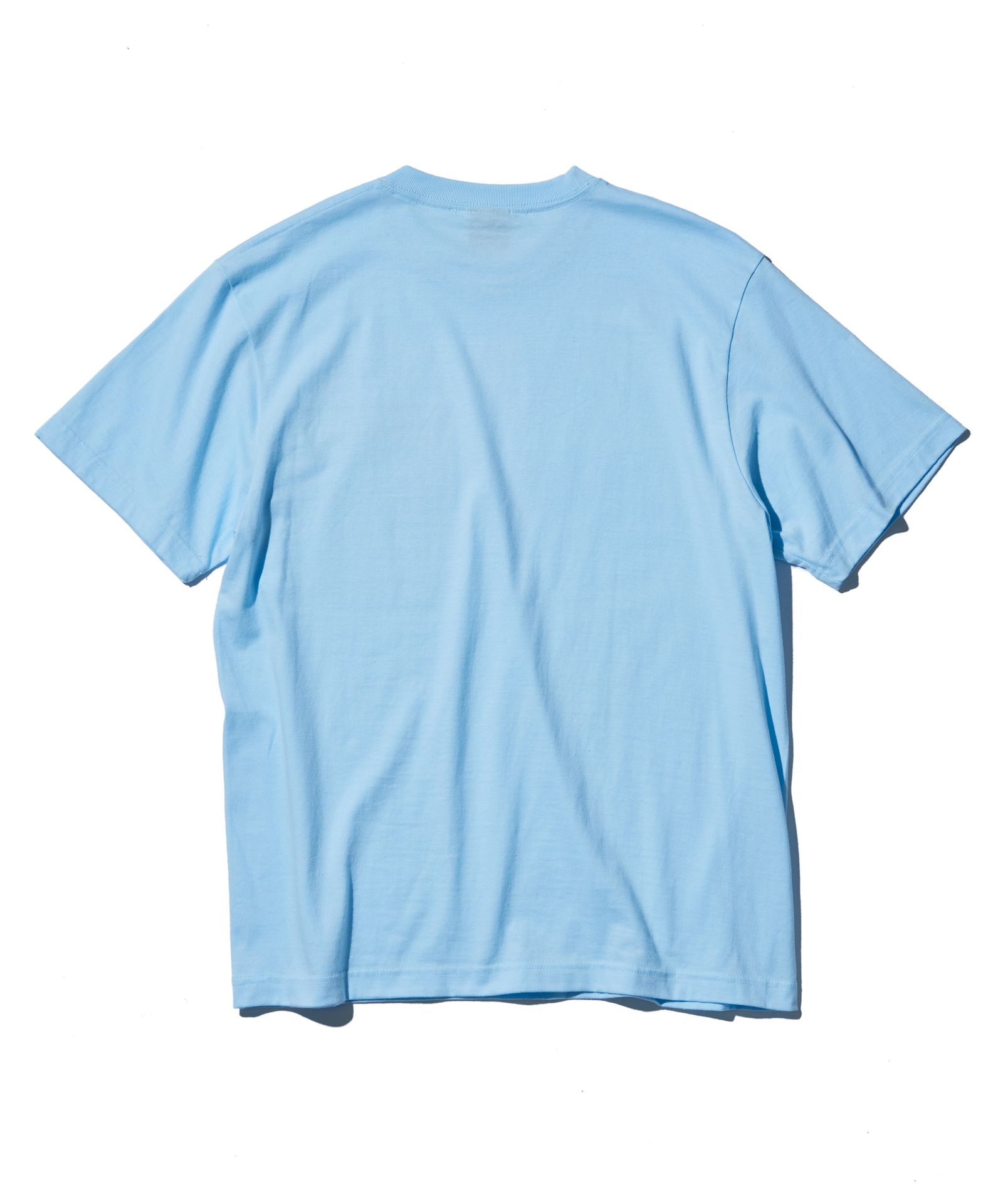 ACANTHUS × muta MARINE / muta Circle Logo Trimming Pocket Tee / トリミングポケットTシャツ / SAX 【MA2516】