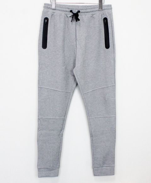 止水ジップスキニーパンツ / ライトグレー【120027】