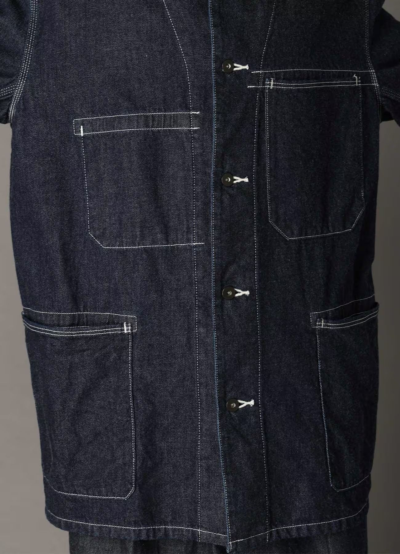Ground Y×EDWIN 11oz INDIGO DENIM COVERALL  / デニムカバーオール / INDIGO [GX-Y01-006-1]