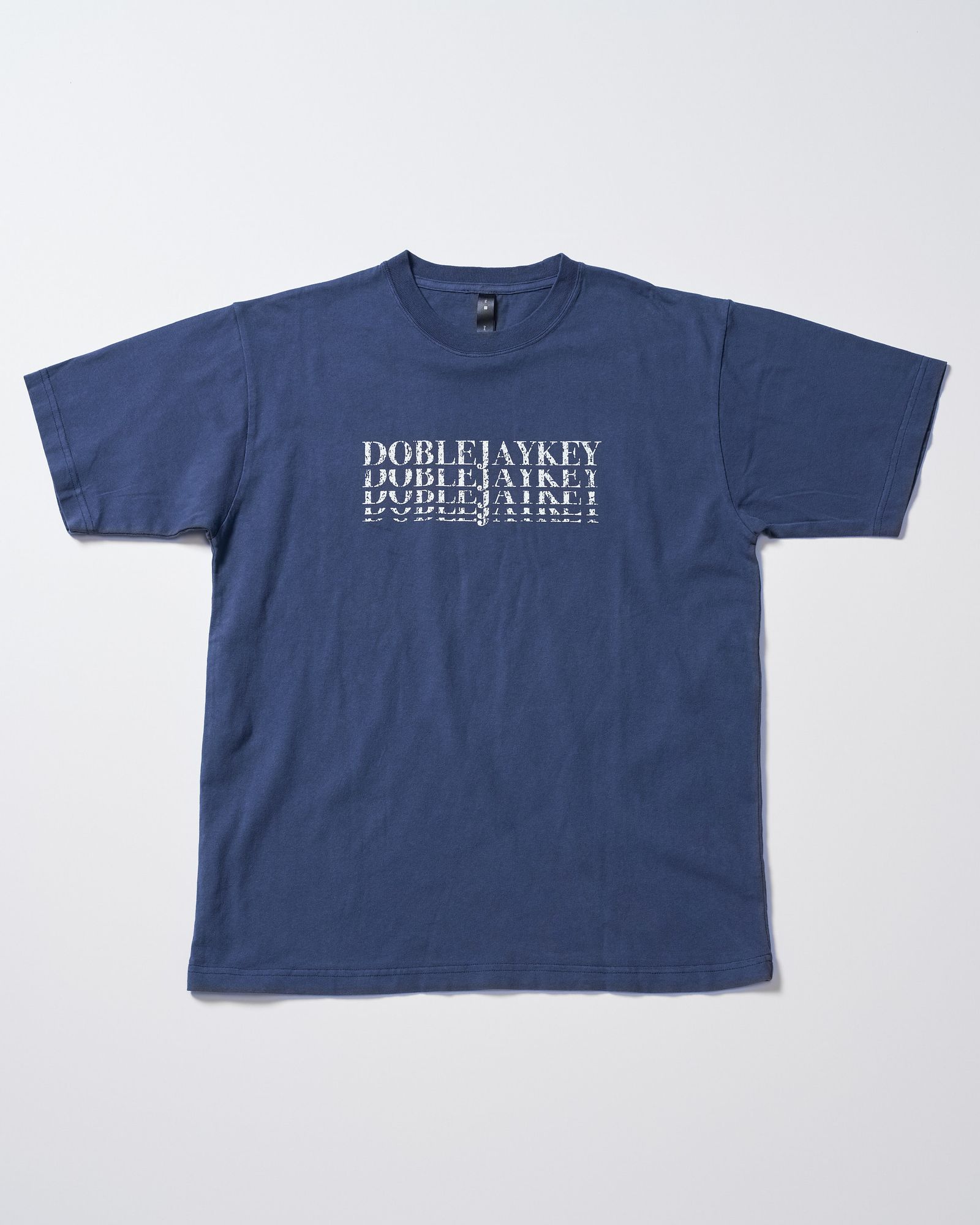 ☆先行予約☆ ダブルジェイケイ Tシャツ /  DOBLEJAYKEY T / NAVY [7403 cj52i]