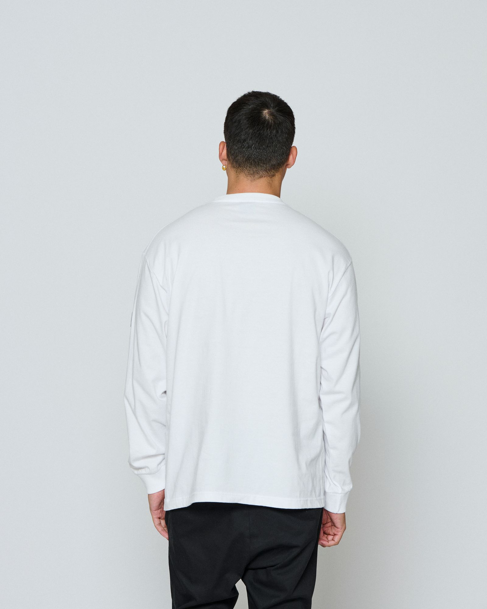 ☆先行予約☆ muta MARINE × ACANTHUS / スイートエクストラロゴロングスリーブTEE / Sweet Extra Logo L/S Tee / WHITE 【MA2698】