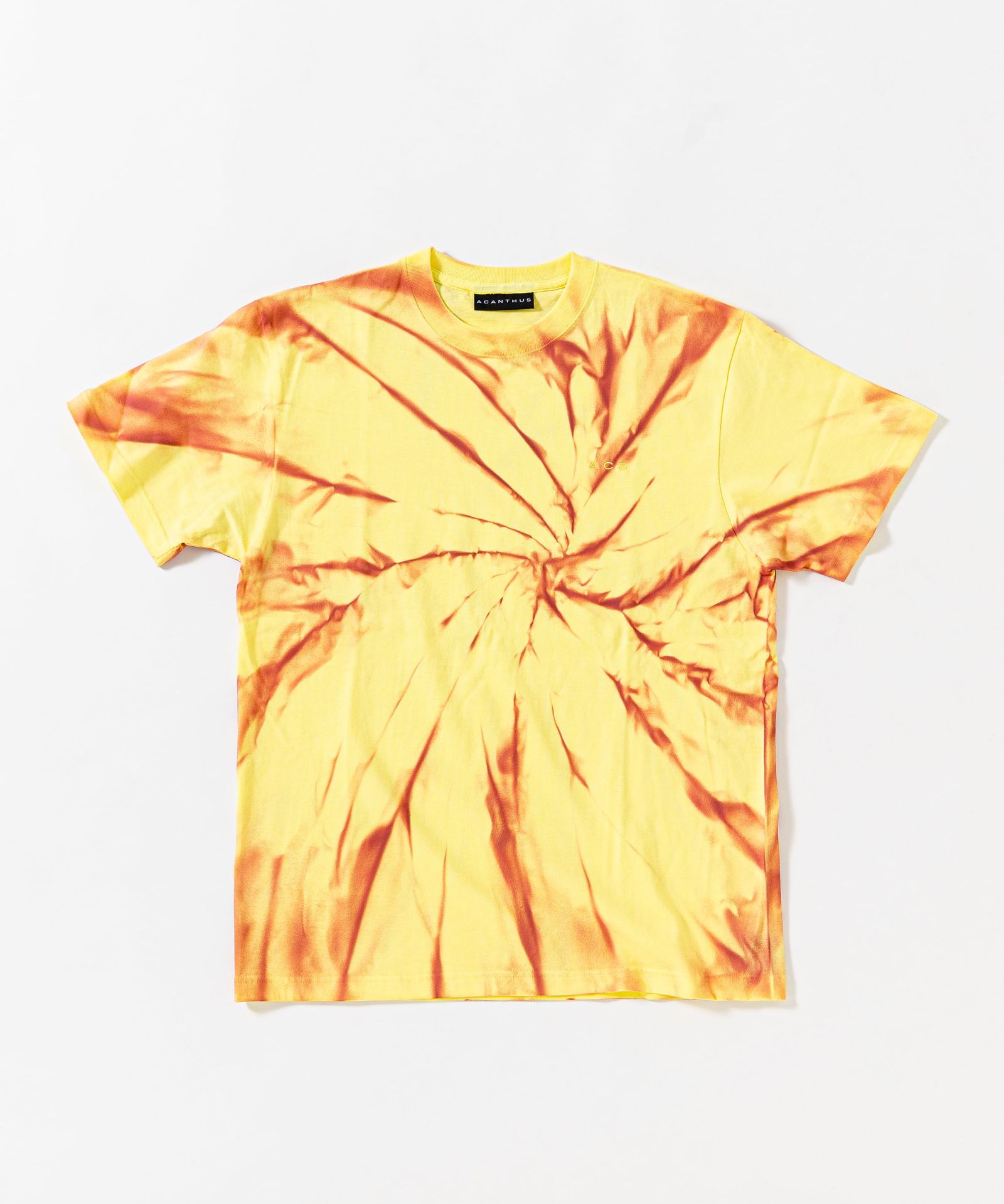 ハンドダイ Tシャツ / Hand Dye Tee / YELLOW
