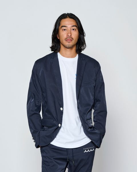 ☆先行予約☆muta MARINE × ACANTHUS  / テーラードジャケット /  Tailored Jacket / NAVY【MA2702】