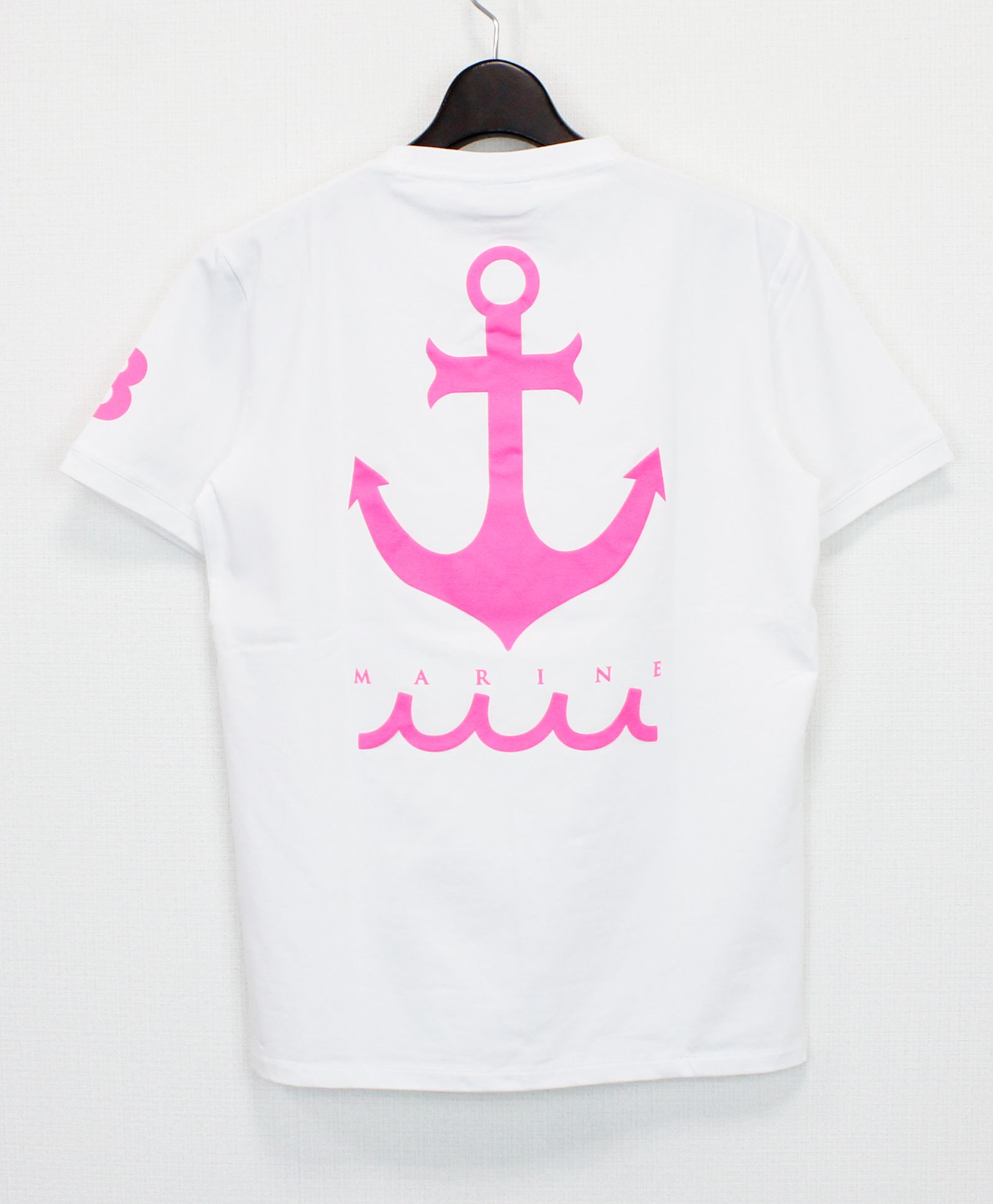 muta - EARLY WAVE NEON Tシャツ / ホワイト x ピンク [MMAX