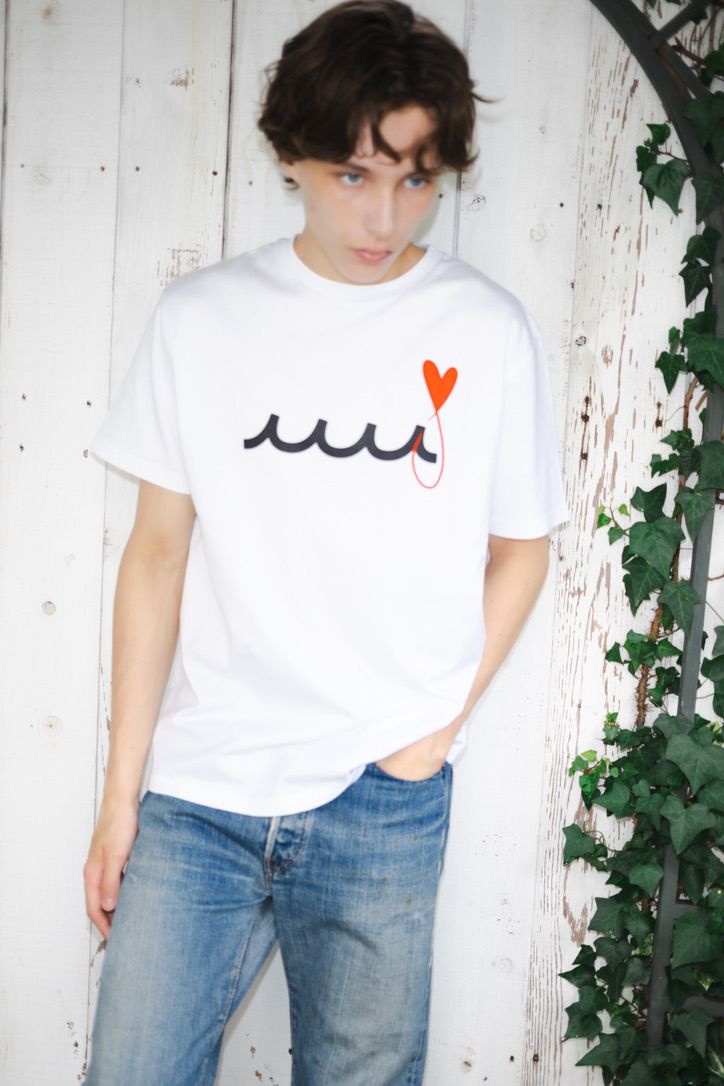 MAISON HONORE PARIS×MUTA MARINE / Tシャツ / Tiphanie &  Vague(ティファニー＆ヴァーグ) / ホワイト