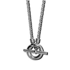 BJA chain with t-bar / ネックレスチェーン / シルバー [BJA171201]