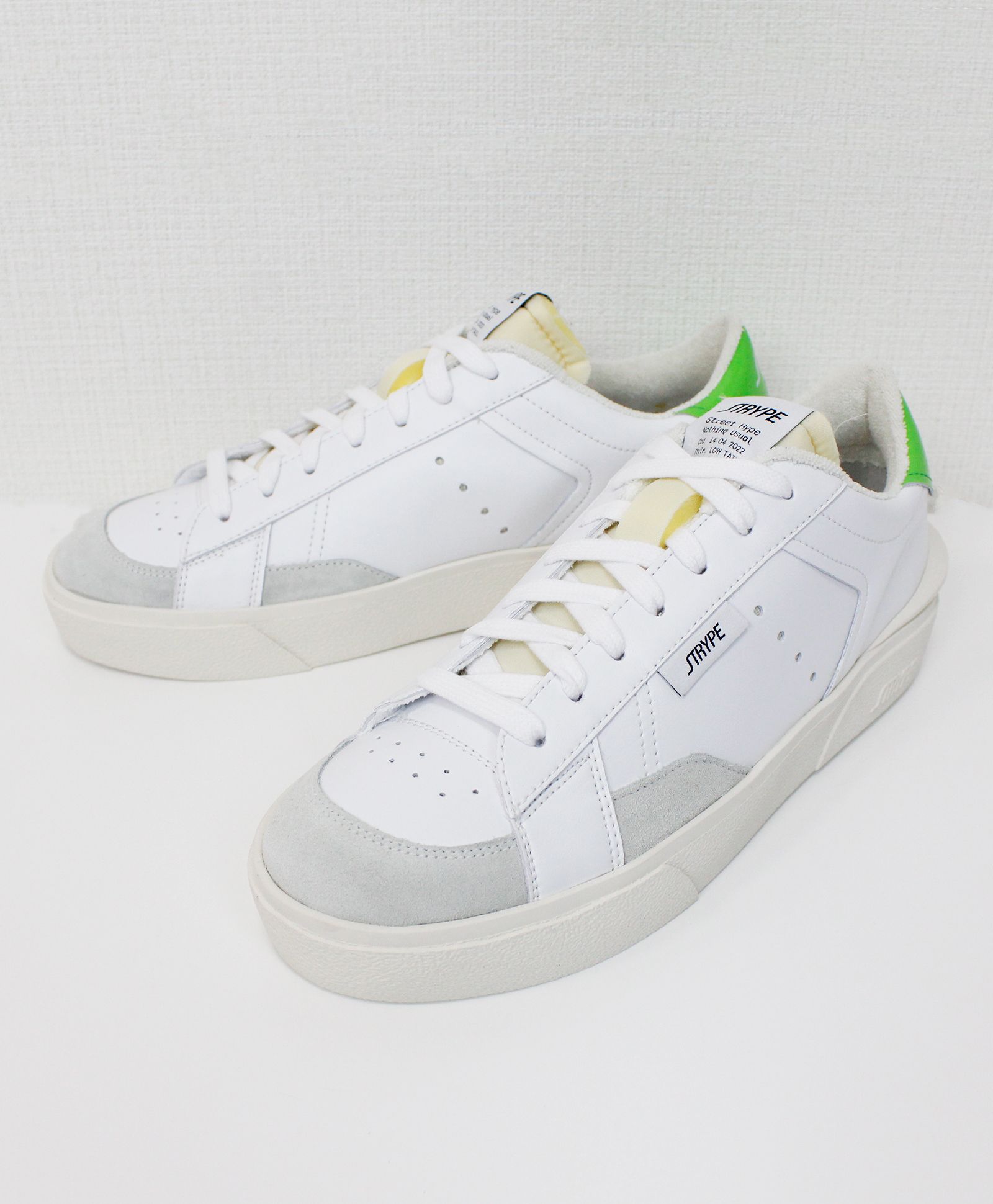 スニーカー / RECYCLED BASIC VEGAN LOW / VEF - FLUO GREEN - 40