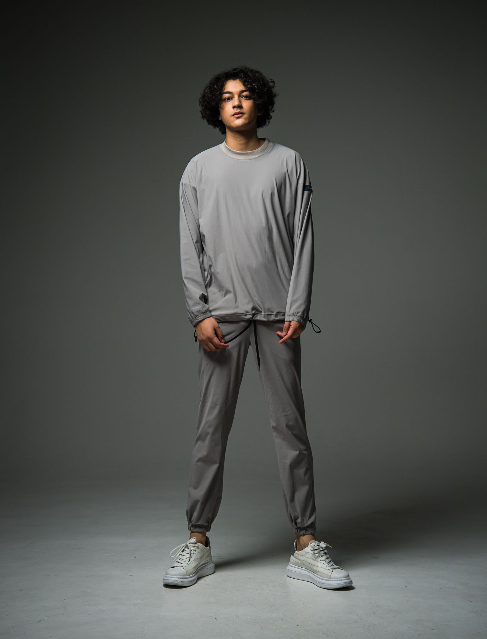 RESOUND CLOTHING - MIKE NYLON PANTS / NYLON GREY [RC29-ST-028] | femt