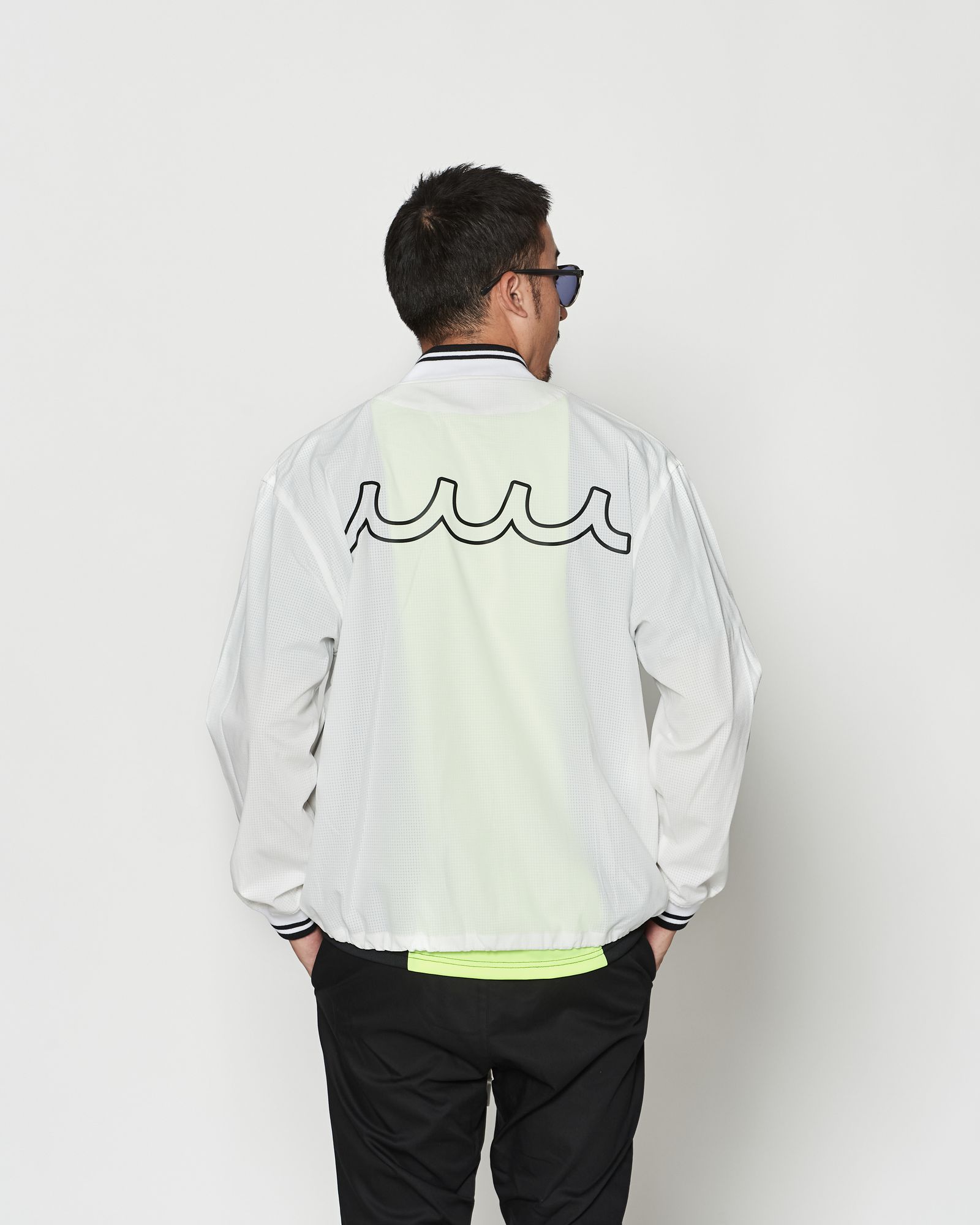 ☆先行予約☆muta MARINE × ACANTHUS  / Dot Air®ベンチレーションジャケット / Dot Air® Ventilation Jacket / WHITE【MA2603】
