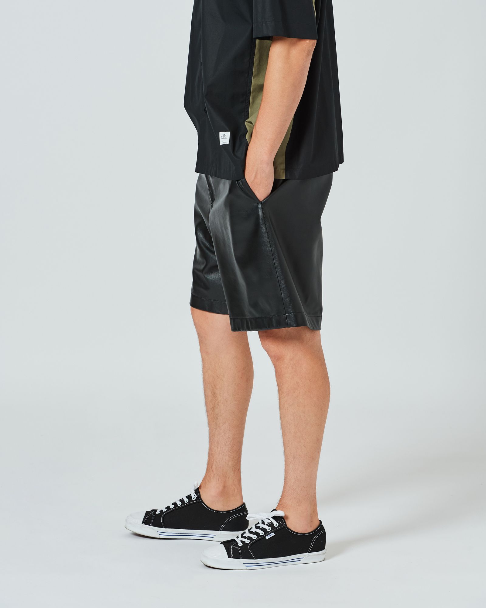 Leather Shorts / レザーショーツ / BLACK / [L2403]