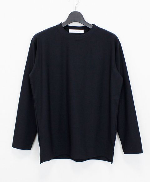 37.5Ⓡテクノロジーハイテンション デンビ レギュラーロンTEE  / ブラック [84502]