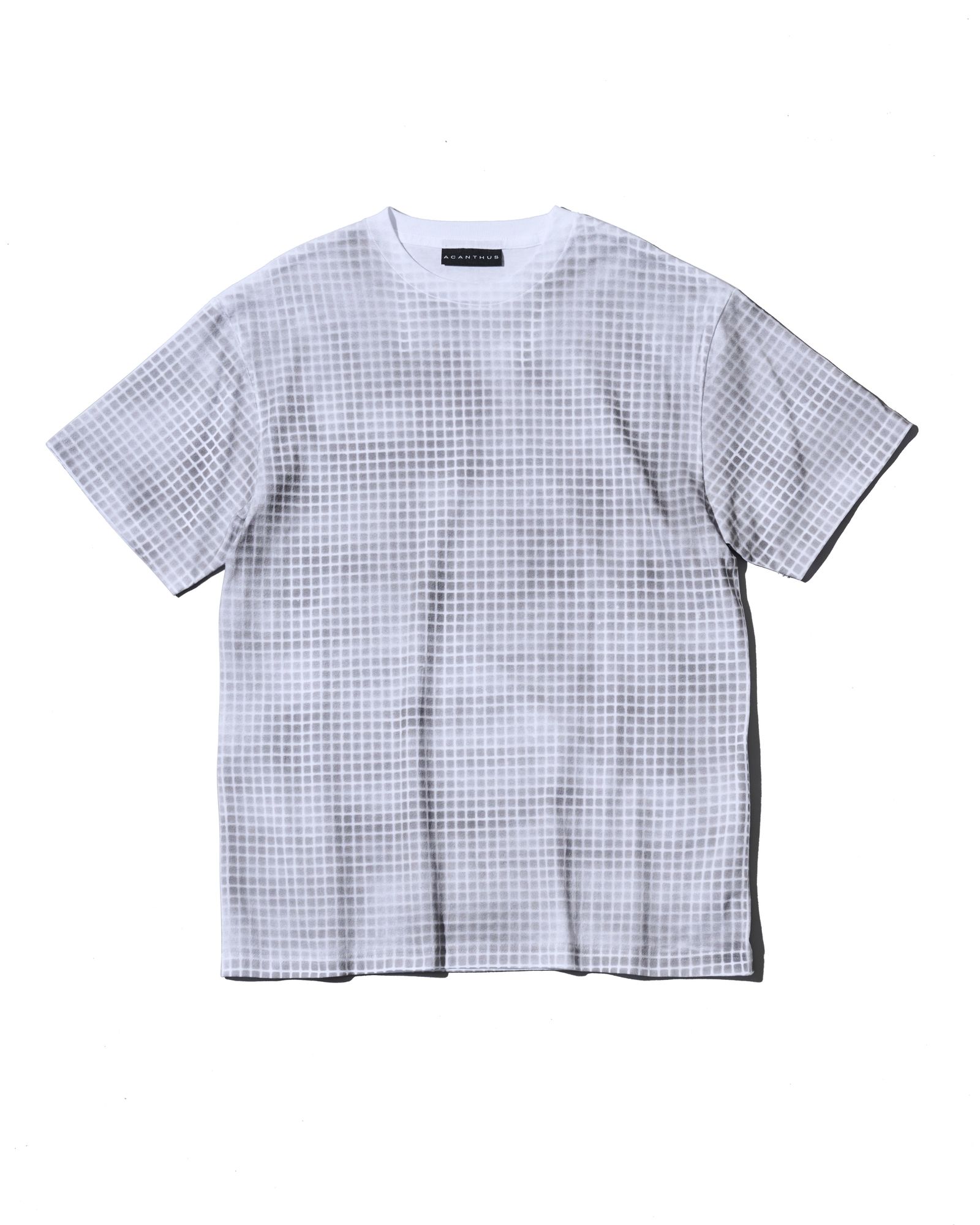 ☆先行予約☆ グリッドプリント Tシャツ  /  Grid Print Tee / WHITE 【CT2704】