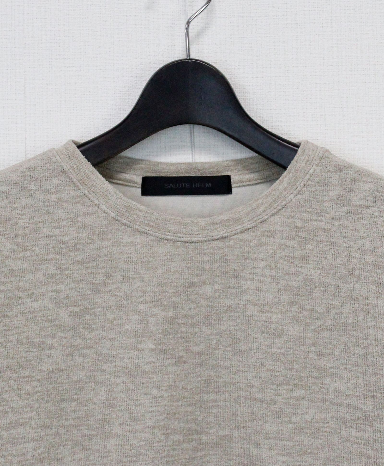 リネンライクダブルフェイスロンT  / ベージュ[86003]