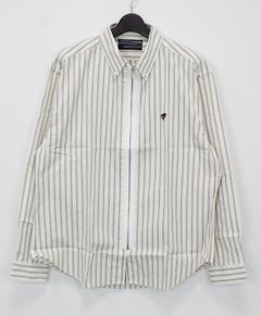 Remake Zip Shirt / リメイク ジップ B.D シャツ / BEIGE【SH2464】