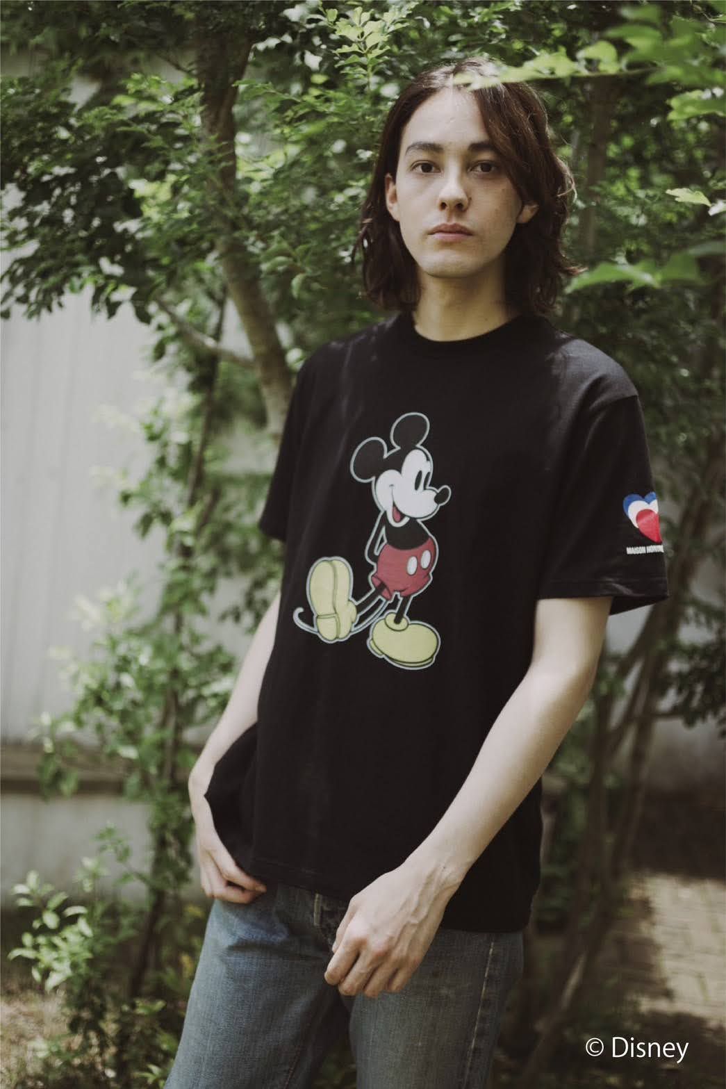 Limited design T-shirt 01 / Mickey / BLACK