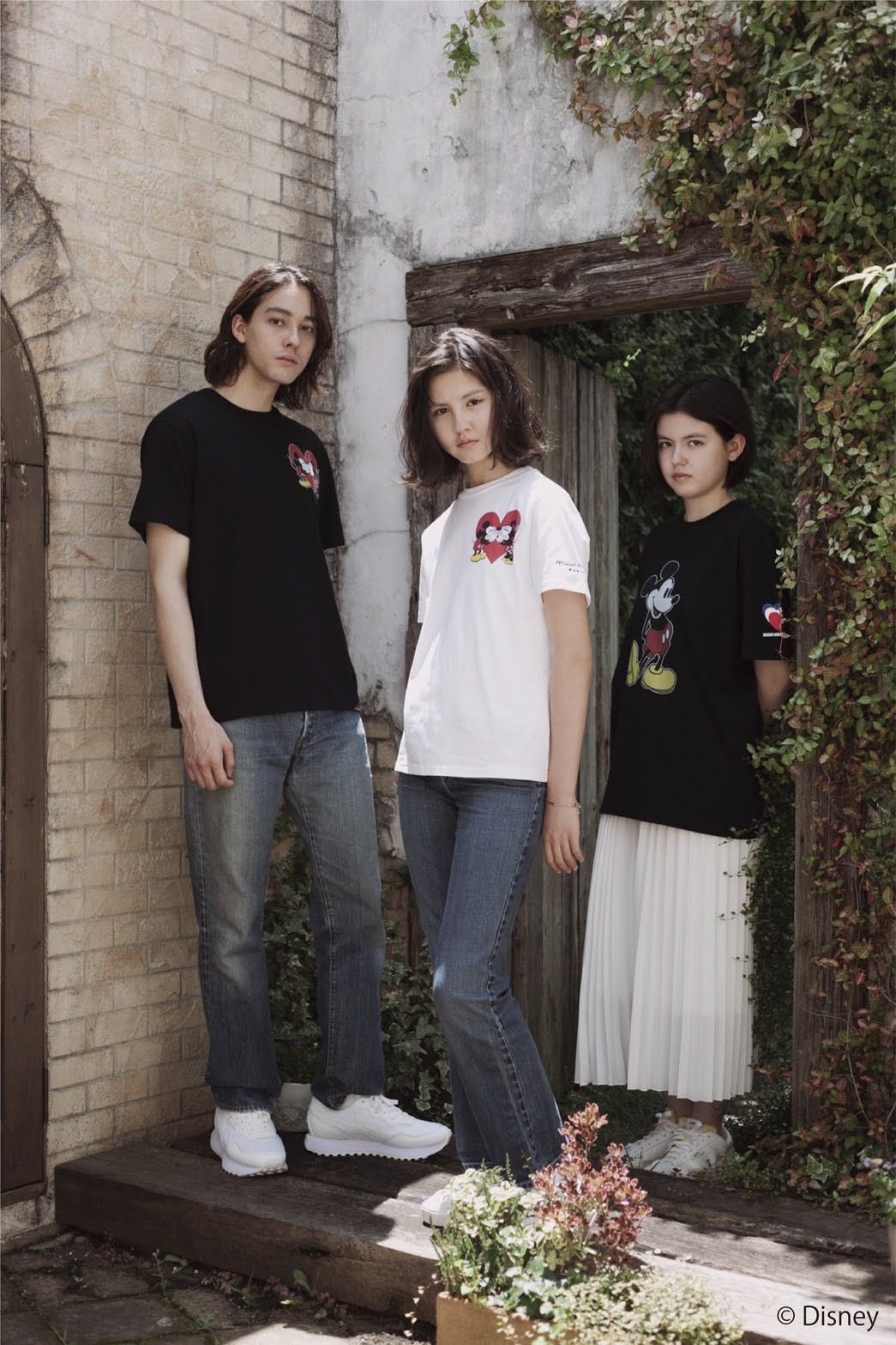 Limited design T-shirt 03 / Mickey / WHITE