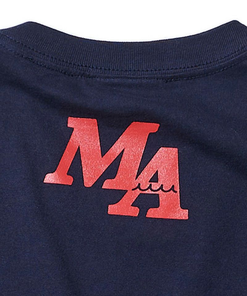 ACANTHUS x muta MARINE / muta Script Logo Tee / Tシャツ / NAVY / MA2438