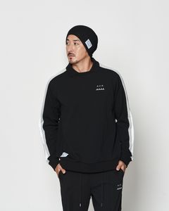 ☆先行予約☆muta MARINE × ACANTHUS  / ポロクルーネックスウェット / Polo Crewneck / BLACK 【MA2607】