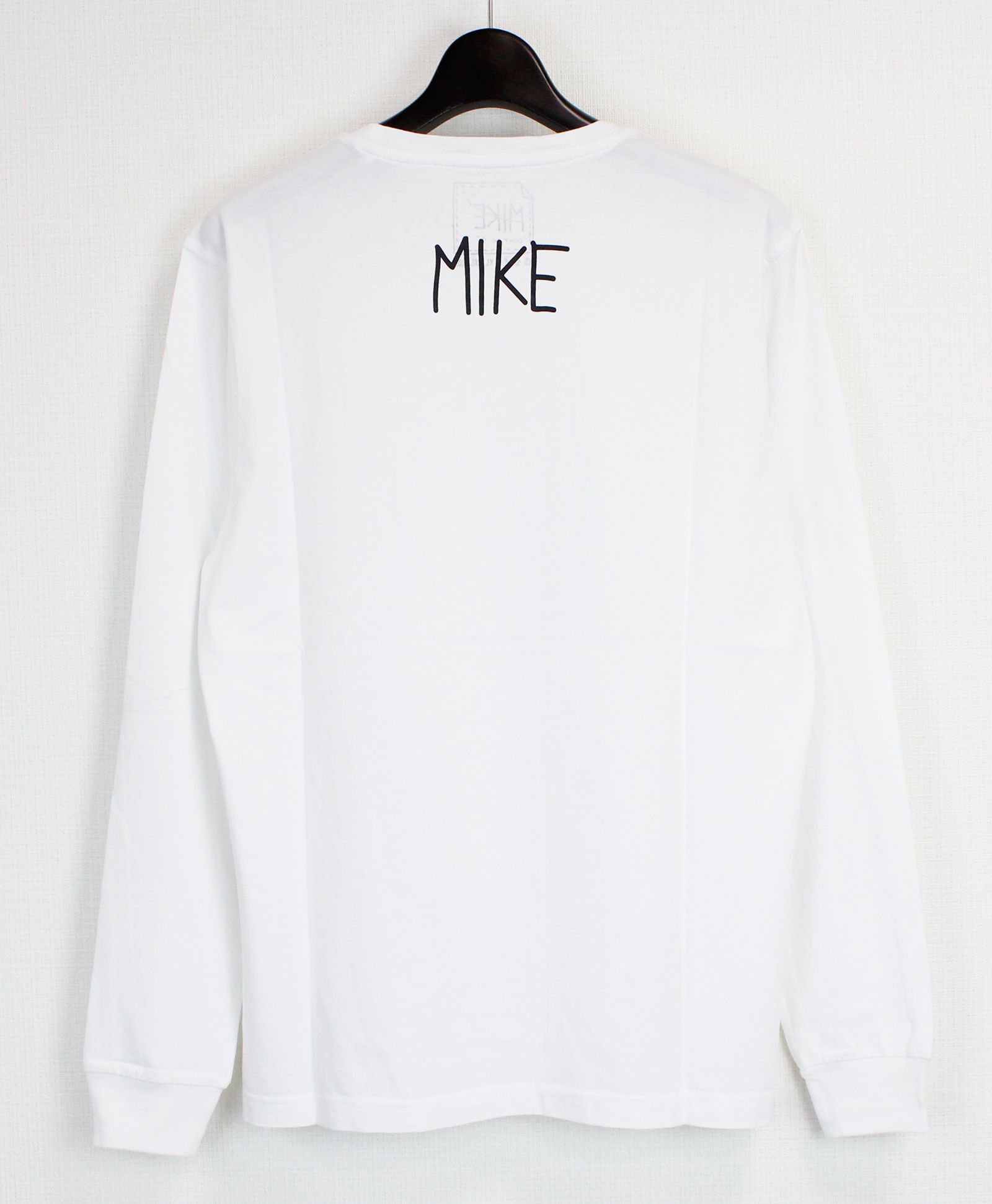 MIKE don't do it - ロゴプリント L/S Tシャツ / WHITE [MIKE02] | femt