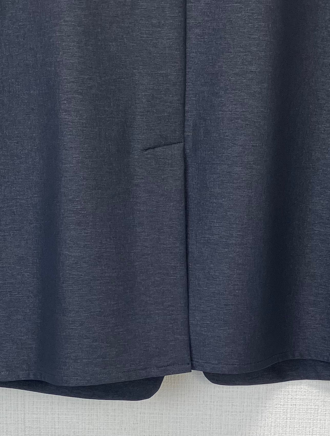 N/Peダブルクロスストレッチ イージージャケット / チャコールグレー [26003]