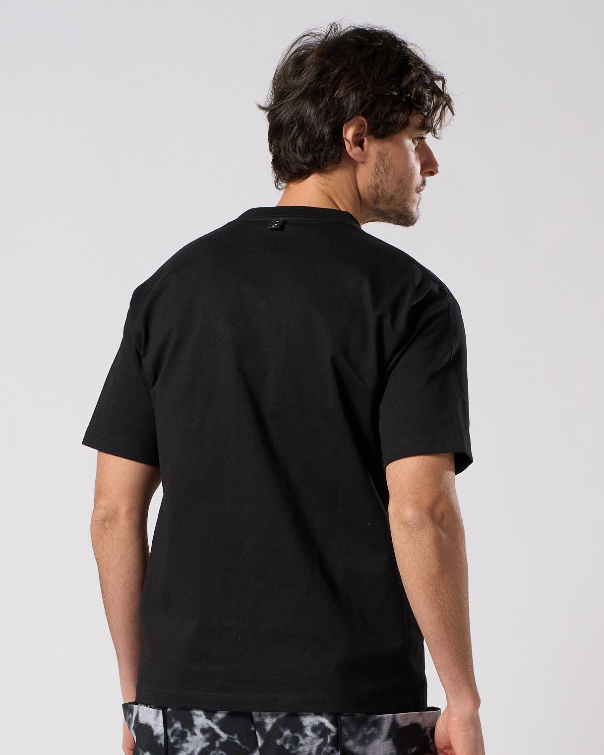 ☆先行予約☆ バンダナパネル アーミー Tシャツ /  bandana panel ARMY T / BLACK [7404 cj53i]