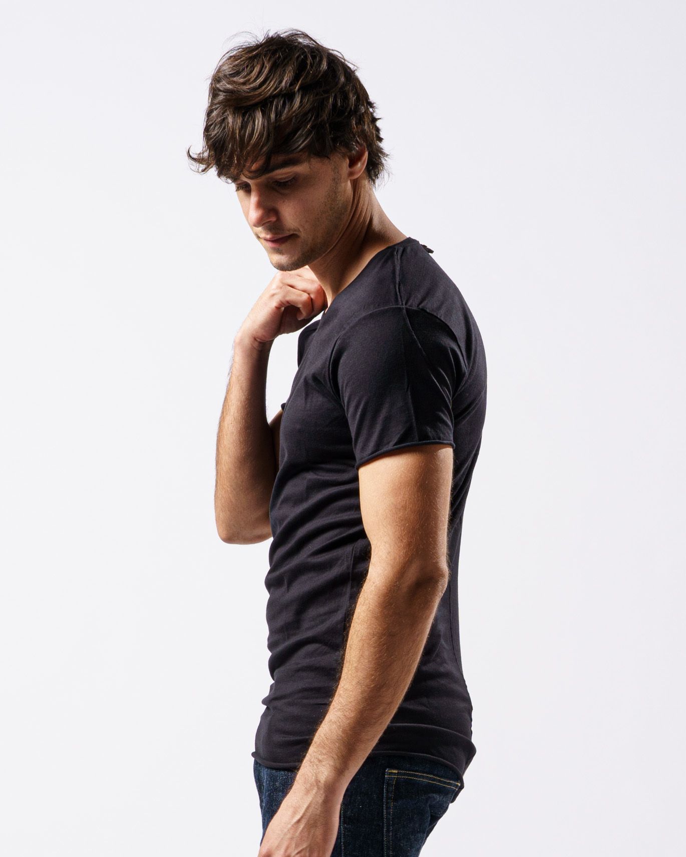 ☆先行予約☆ 3パックTシャツ /  3 in pack-T S/S / BLACK [9921 pk05i]