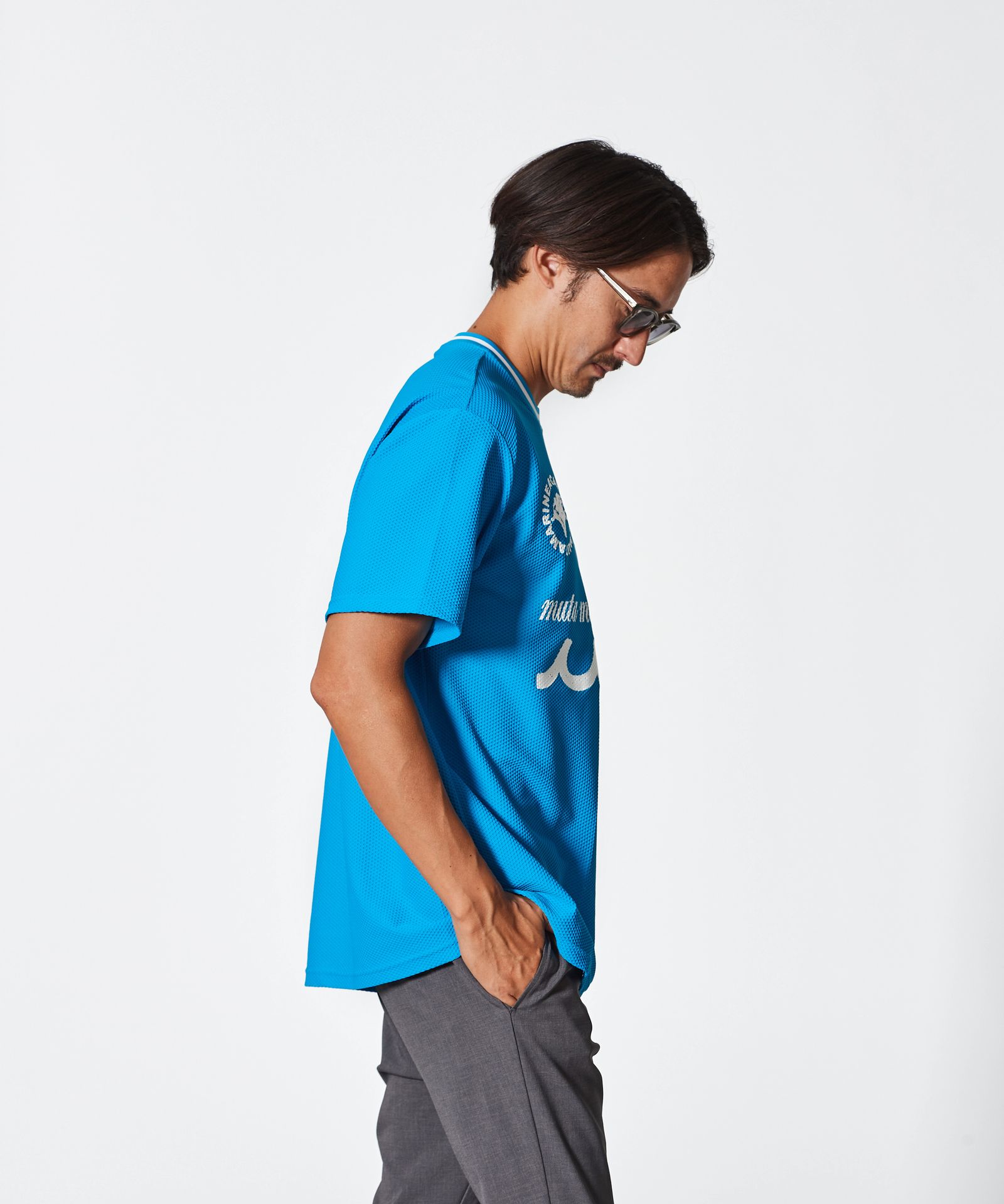 muta MARINE × ACANTHUS メッシュセットアップ ACANTHUS × muta MARINE Mesh Polo [全5色] – muta Online Store