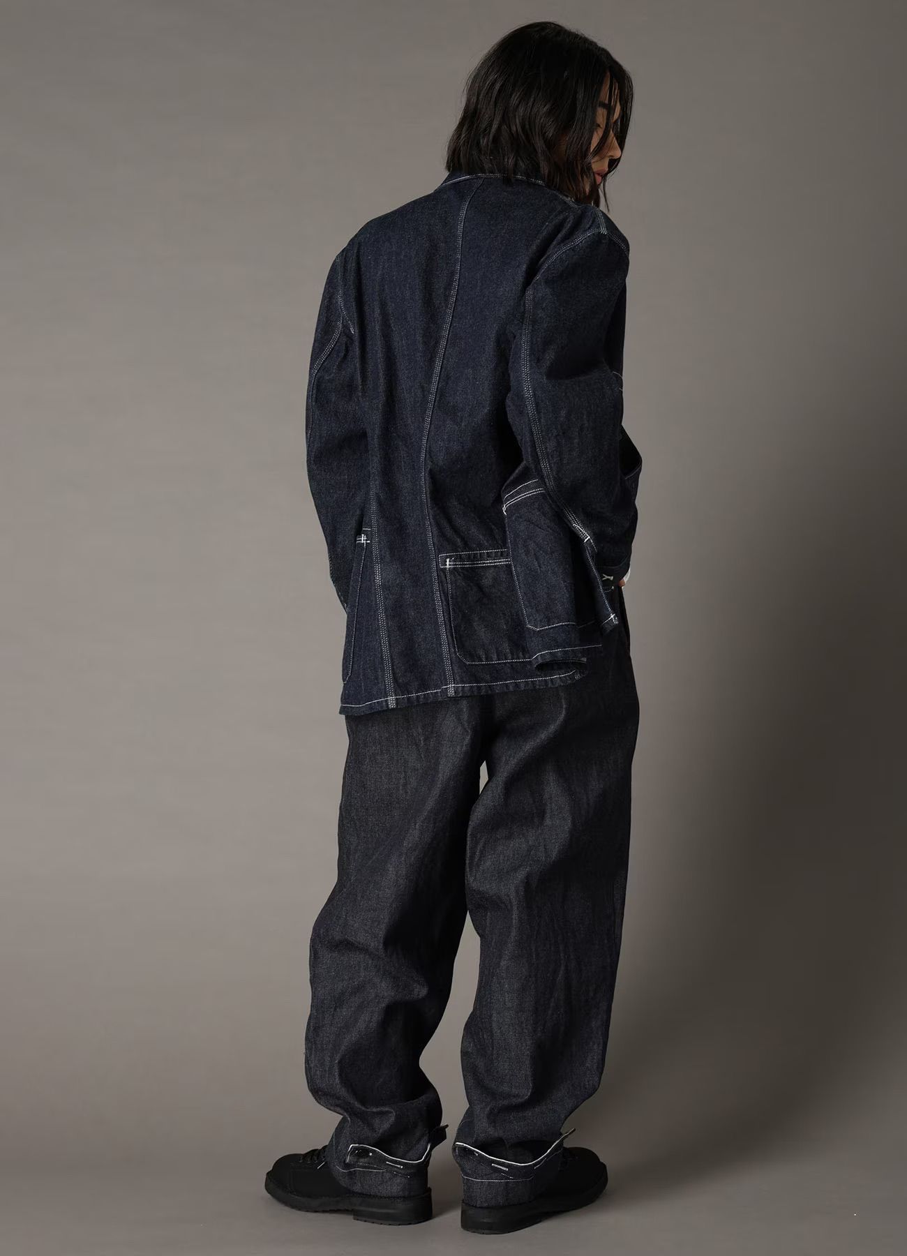 Ground Y×EDWIN 11oz INDIGO DENIM COVERALL  / デニムカバーオール / INDIGO [GX-Y01-006-1]