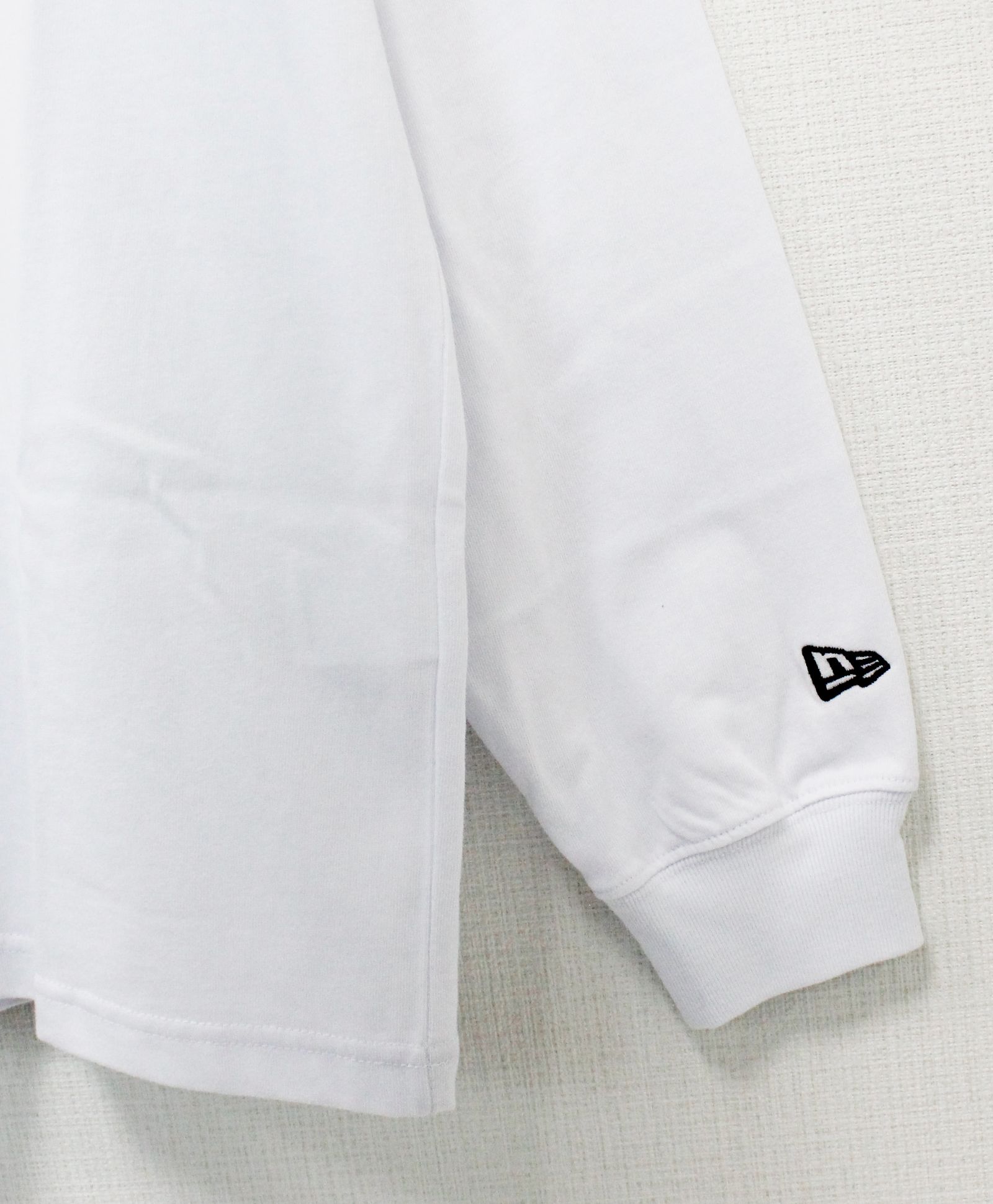 Ground Y×NEWERA(R) L/S TEE / WHITE [GL-T90-081-1]