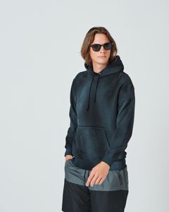 Random Dye Hooded Sweatshirt / BLACK / [HJ2403]