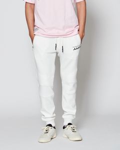 ☆先行予約販売2025年8月下旬～9月下旬頃入荷予定☆ ACANTHUS × muta MARINE / muta Double-knit Biker Pants / バイカーパンツ / WHITE 【MA2533】