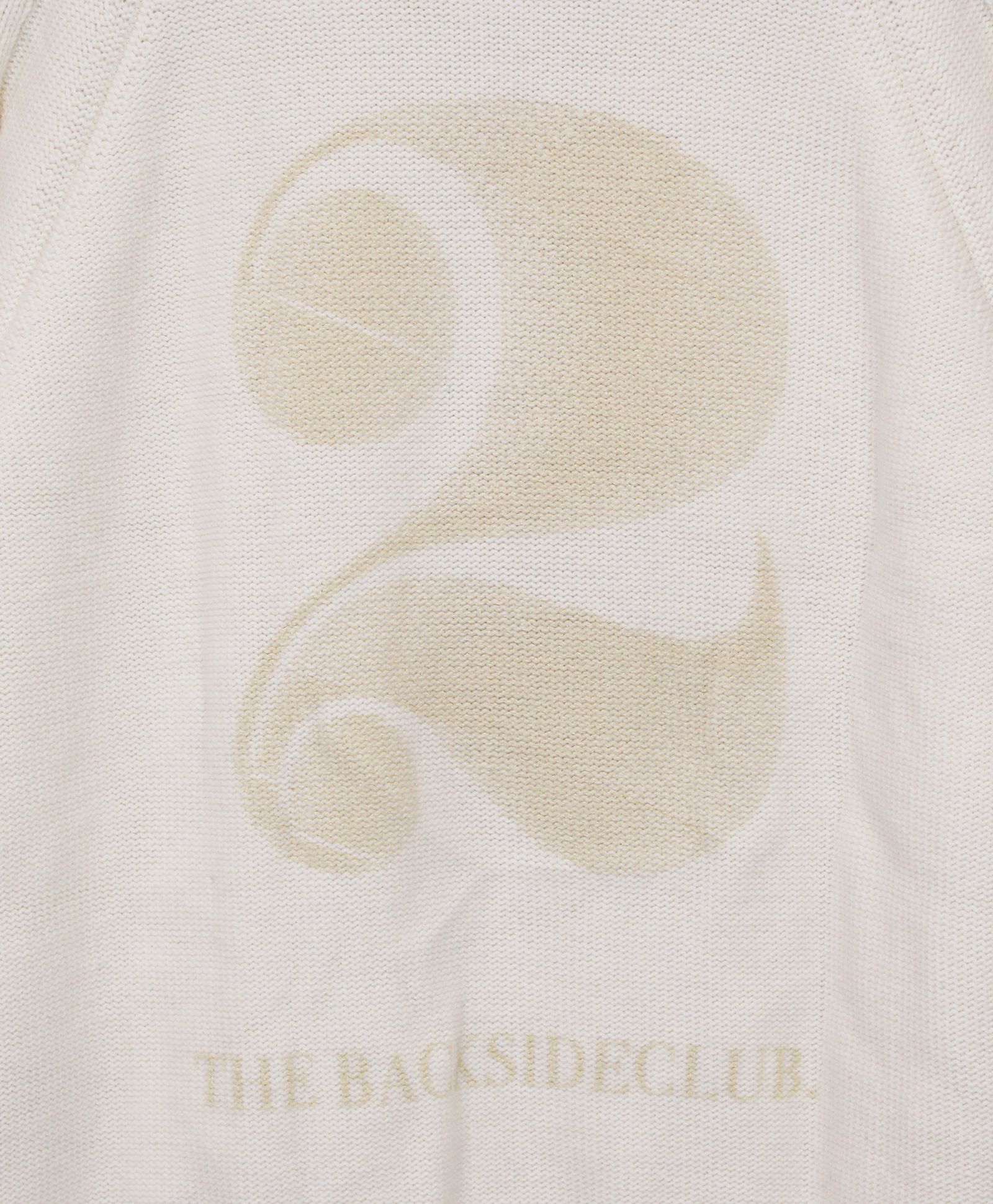 ニットカーディガン / NUMBER KNITWEAR / WHITE 【KCX 702】