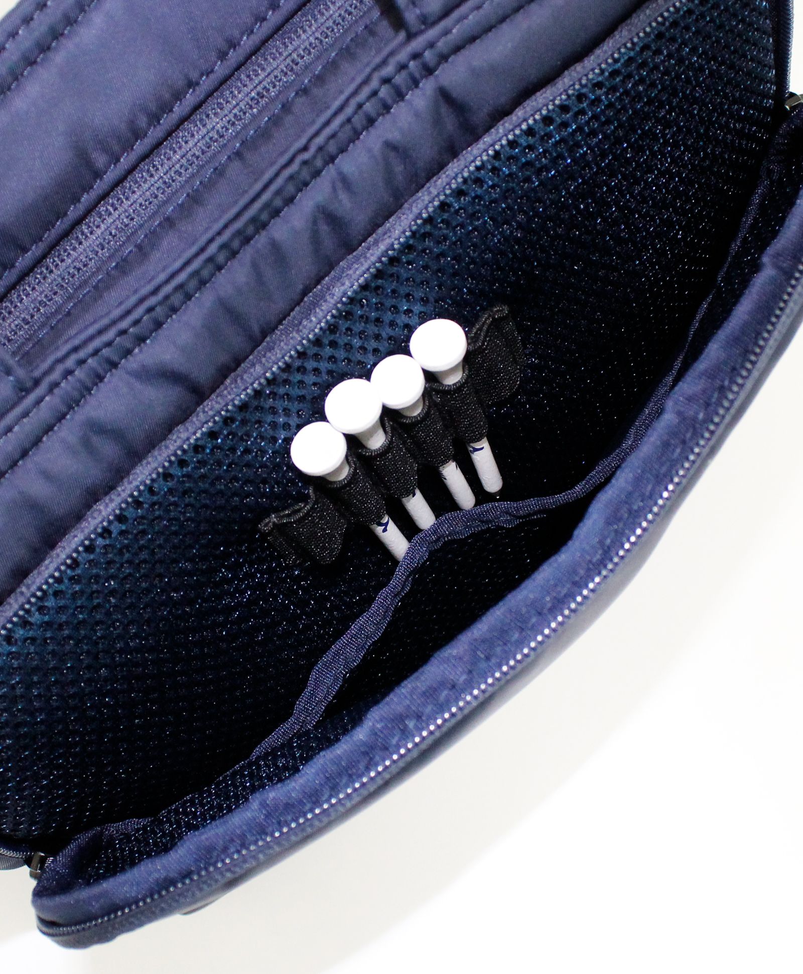 ウェビング カートバッグ (ティー付き) / ネイビー [MGAV-221071]