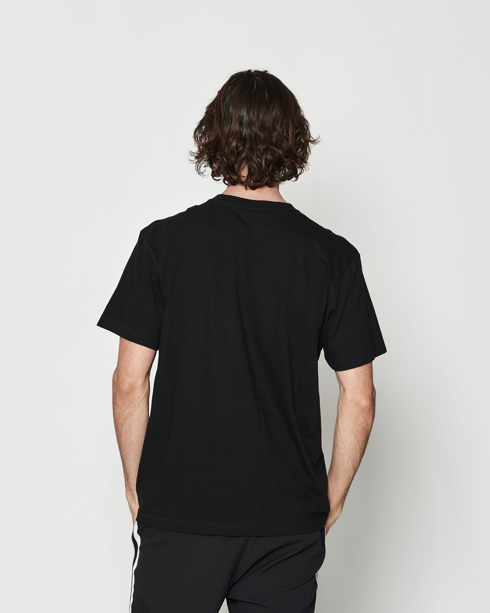 ☆先行予約☆muta MARINE × ACANTHUS  / メッシュトリミングポケットTシャツ  /  Mesh Trimming Pocket Tee / BLACK YELLOW【MA2615】