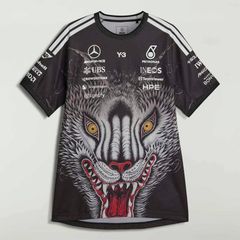 ハーフ スリーブ ティー /  Y-3 MERCEDES - AMG PETRONAS FORMULA 1 TEAM DRIVER SHORT SLEEVE JERSEY / BLACK [KT2226-APPS26]