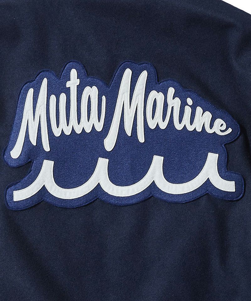 muta MARINE x ACANTHUS / muta Studium Jacket / スタジアムジャケット / NAVY / MA2425