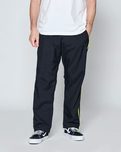 ☆先行予約☆ SUPPLEX® ナイロン ジップパンツ  /  SUPPLEX® Nylon Contrast Zip Pants / BLACK 【PT2703】