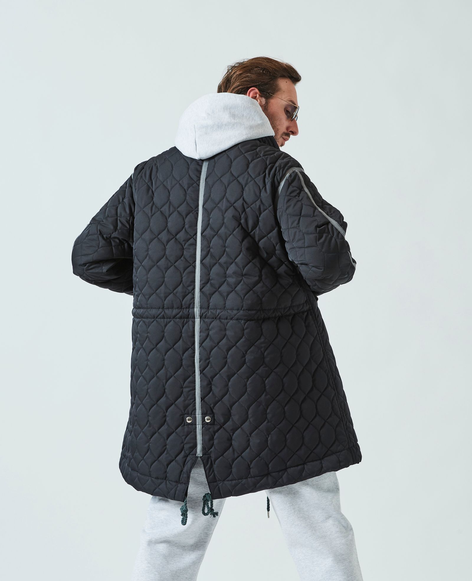 Quilting Mods Coat / BLACK 【CO2301】
