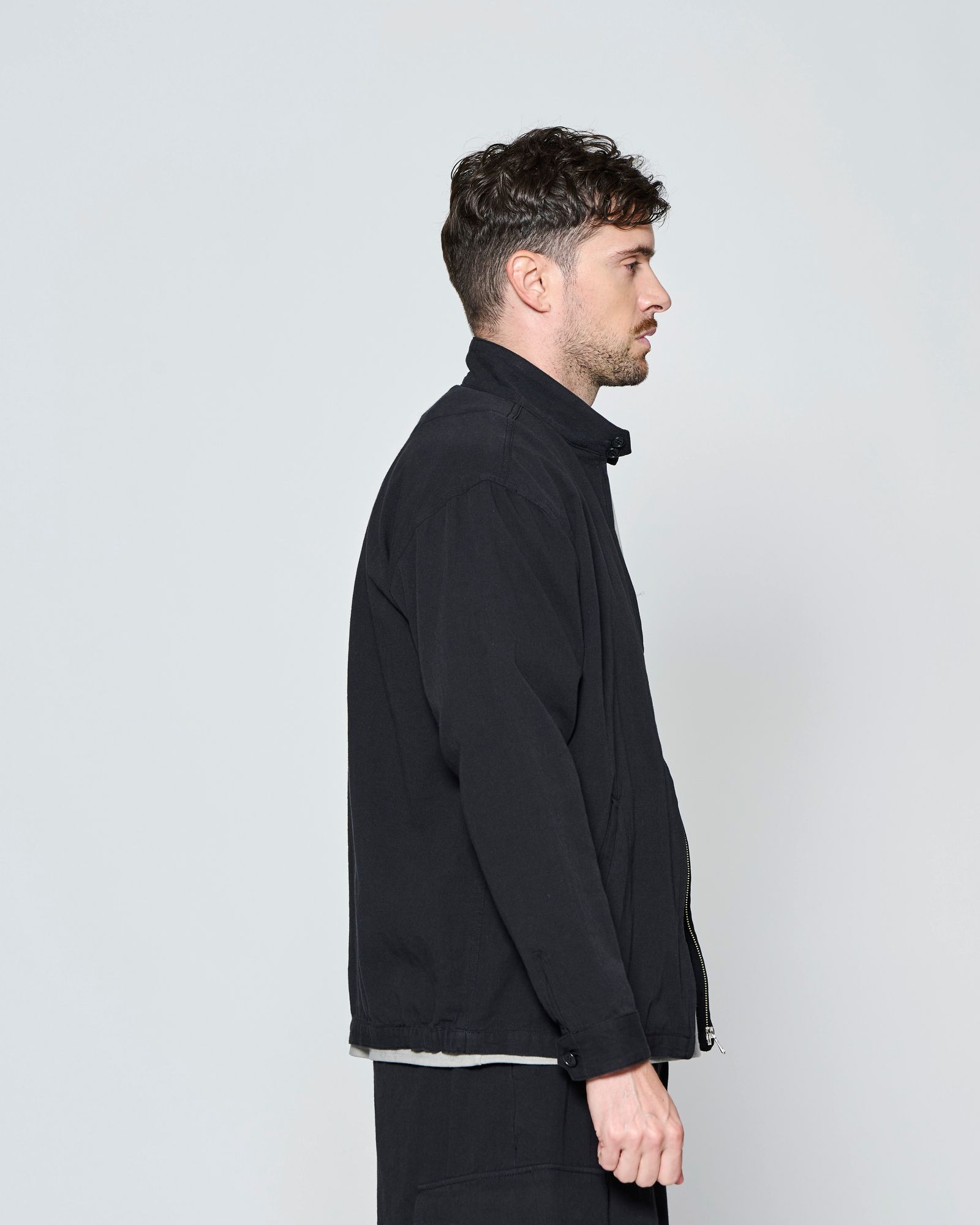 ☆先行予約☆ ハリントンジャケット  /  Harrington Jacket / BLACK 【JK2702】