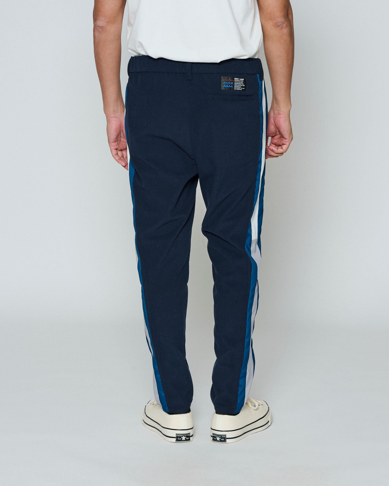 ☆先行予約☆ muta MARINE × ACANTHUS / トラックパンツ / Split Track Pants / NAVY 【MA2659】