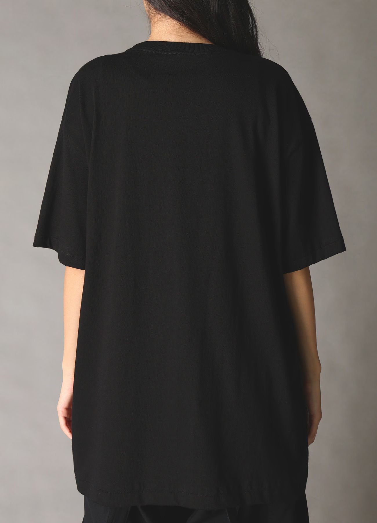 JERSEY LOGO T-SHIRT / BLACK [GK-T71-070-2]