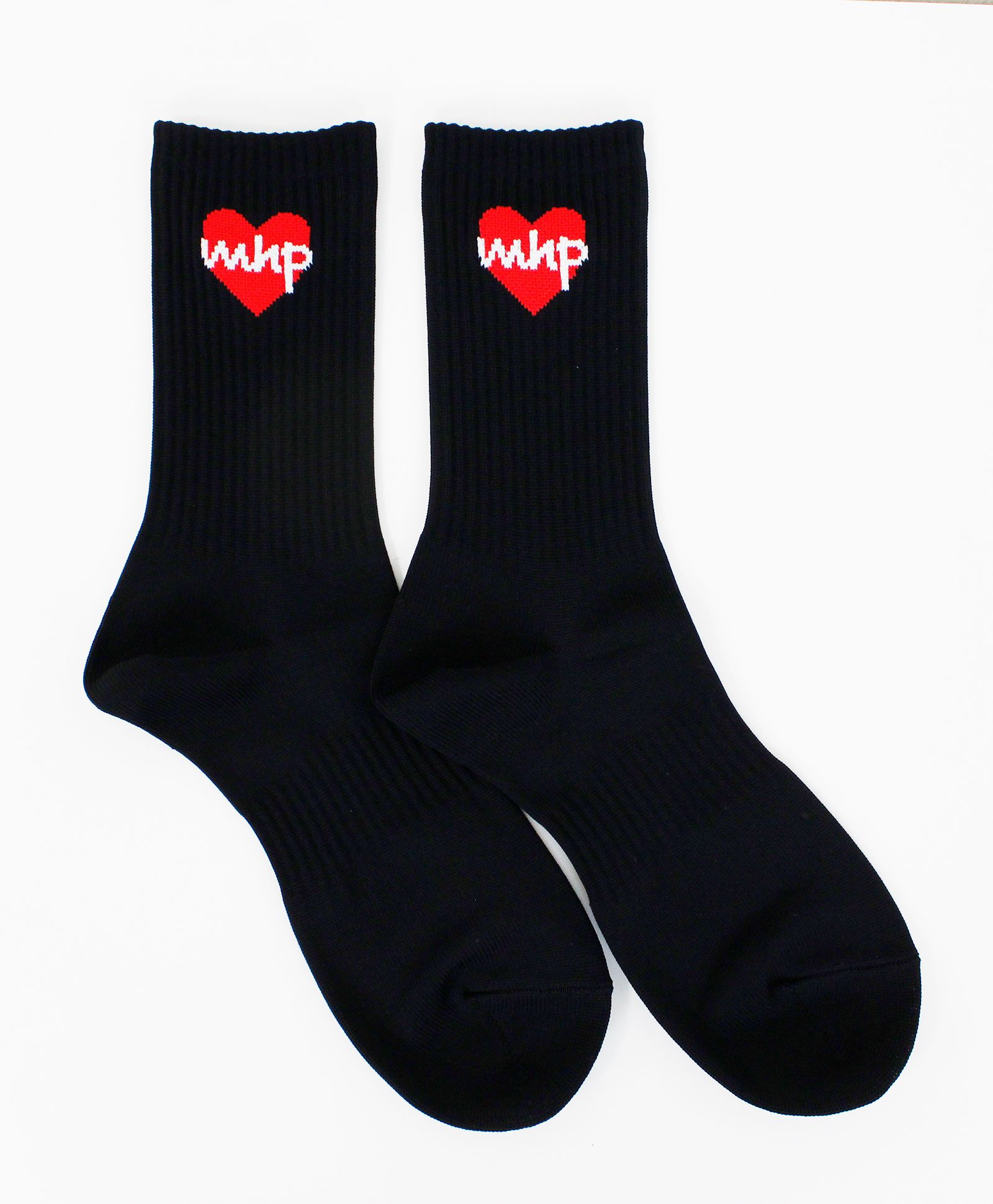 ソックス / Heart Socks / BLACK