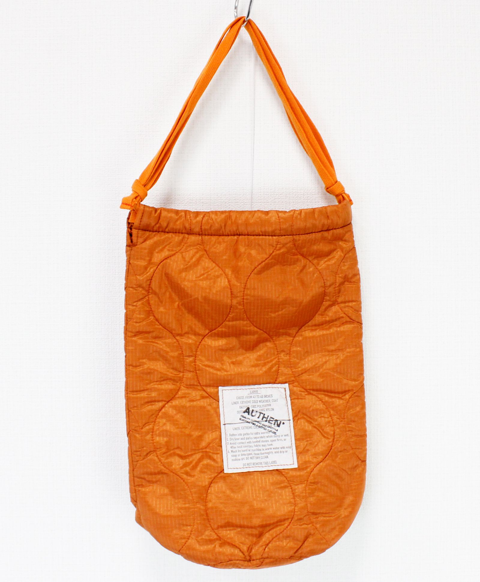 ミリタリーライナー ポーチ L / MILITARY LINER POUCH L  / ORANGE [AUT-103-021]