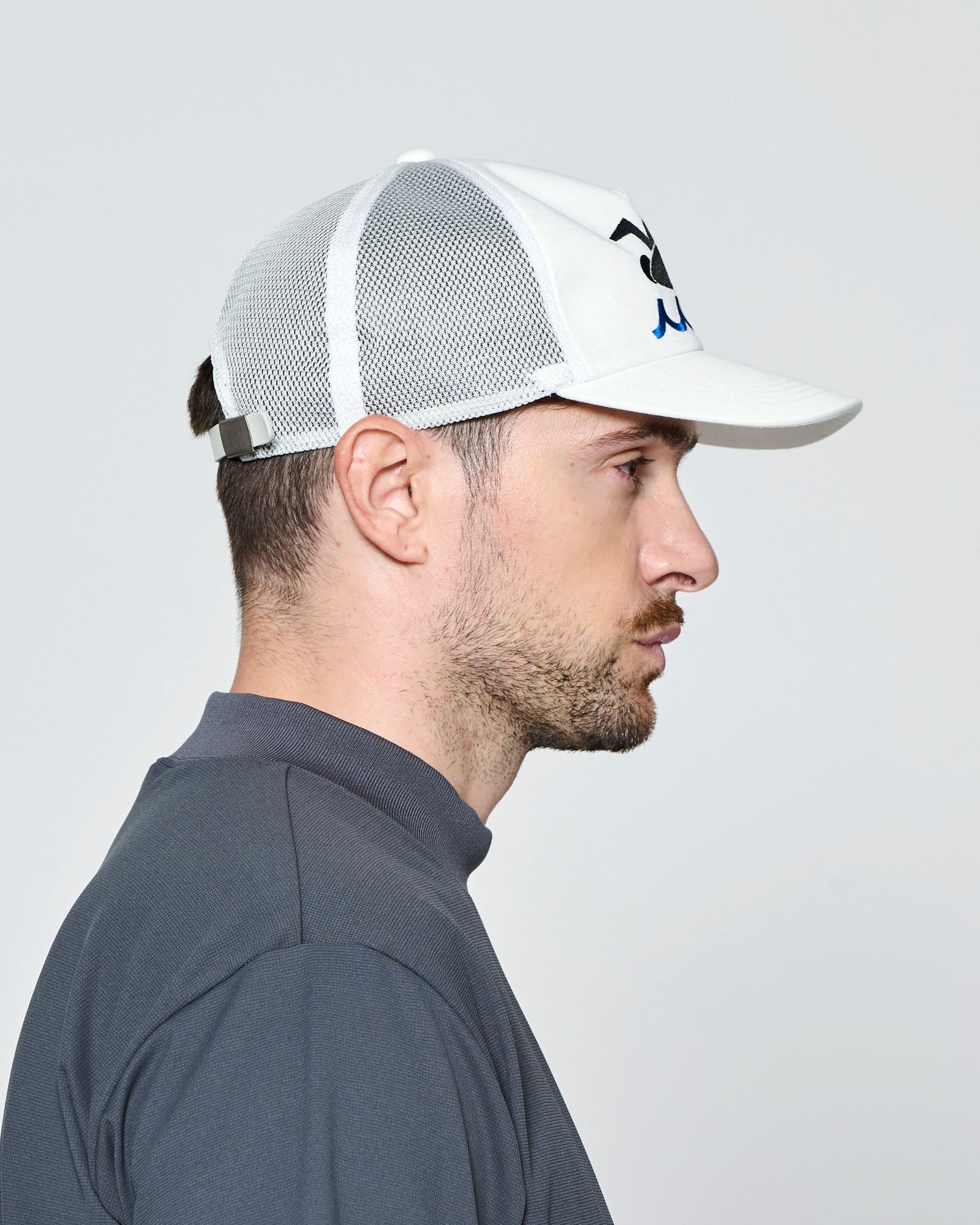 ☆先行予約☆muta MARINE × ACANTHUS  / サーフマンメッシュキャップ /  Surf Man Mesh Cap / WHITE【MA2720】