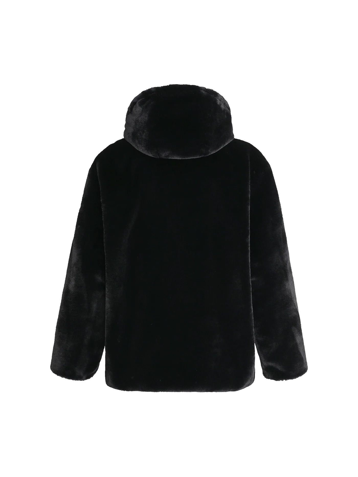 フード付き ボアブルゾン / MASCALI /  マスカリ / BLACK [MJXA0201033588]