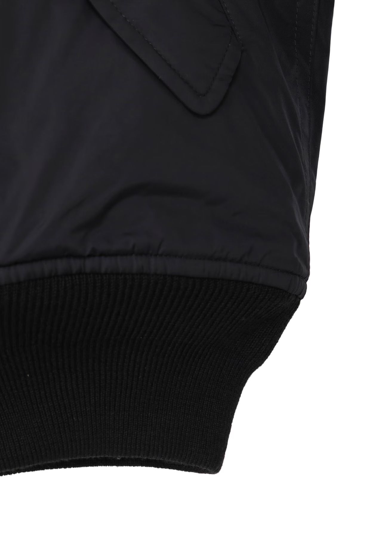 NYLON TAFTA PADDED JACKET / BLACK [GM-J24-601-1]