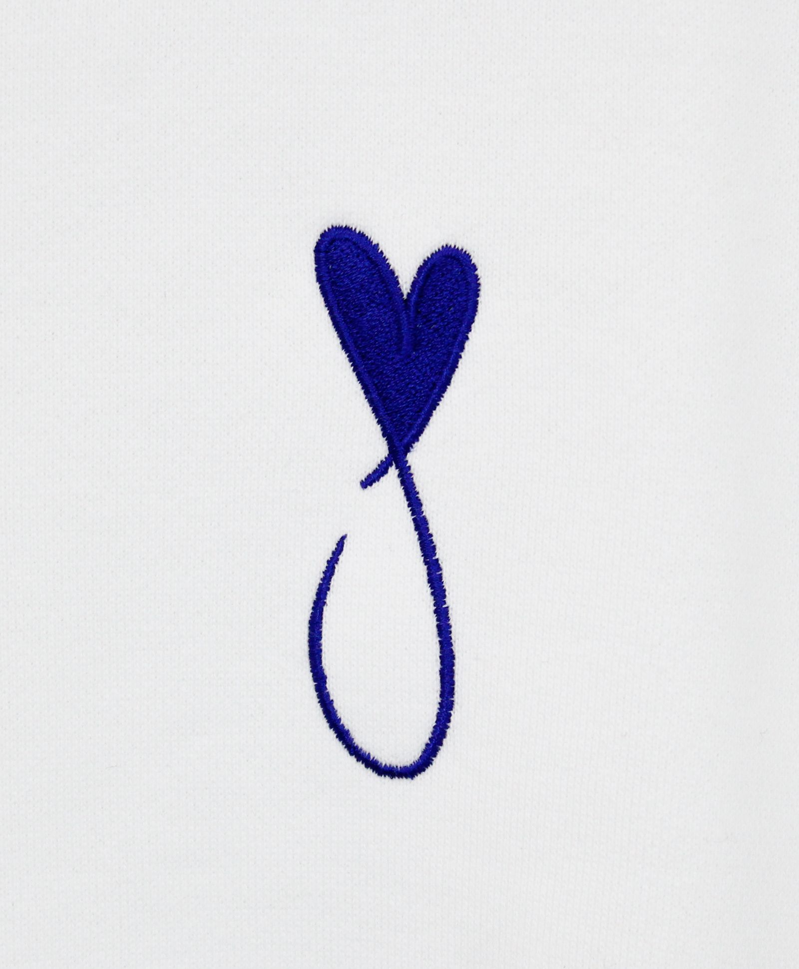 スウェット / Tiphanie Sweat / White x Royal Blue