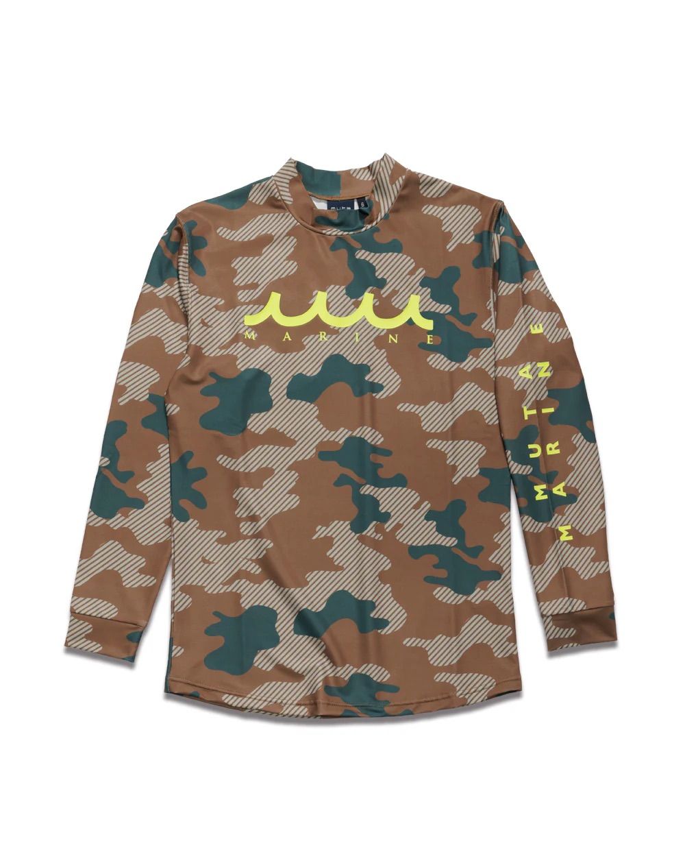 ラッシュロングスリーブTシャツ (ダイアゴナルカモ) / ベージュ [MMTK-440010] ⭐︎4月29日より随時出荷⭐︎